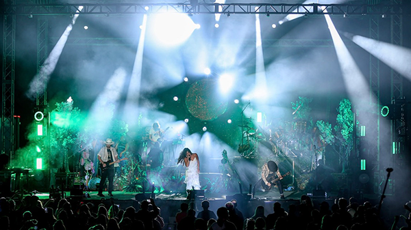 outdoor concert lighting