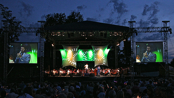 outdoor concert lighting
