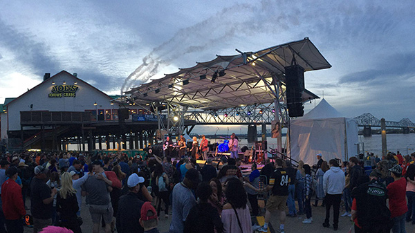 Mobile Stage in Louisville